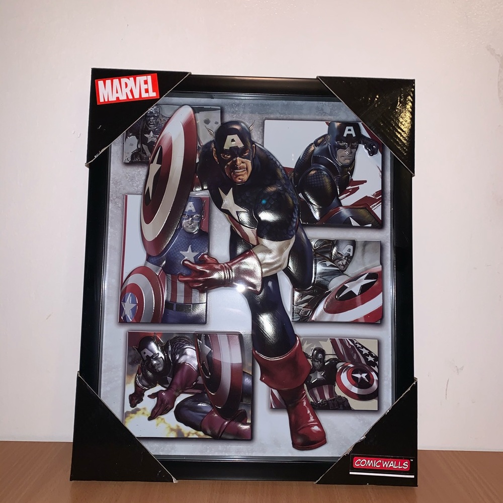 Marvel Comicwalls Captain America Wall Decoration